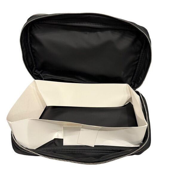 Dior Backstage Makeup Pouch Cosmetic Bag 10x6x3” Brush Storage 2 Tier w Brushes! - Picture 6 of 10